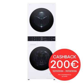 Foto frontale colonna bucato WT1210WWF con cashback